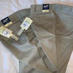 Pair of girls size 14, khaki skinny ankle pant